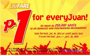 vé máy bay giá rẻ cebu pacific - Cebu tung vé siêu rẻ 1 Peso