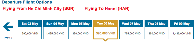 vé máy bay giá rẻ vietnam airlines có vé rẻ