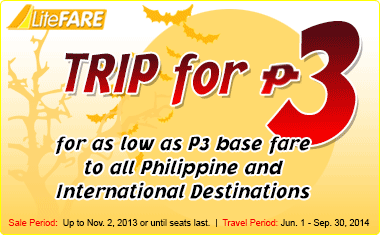 Cebu bán vé máy bay giá rẻ 3 USD