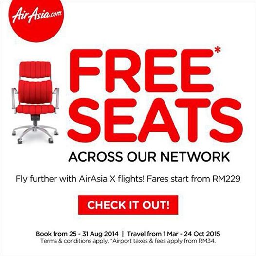 My AirAsia Free seats - Săn vé giá rẻ cùng Baynhe!