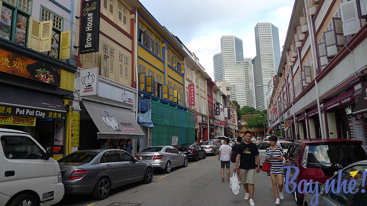 Cách đi tới phố chè ngon ở Singapore