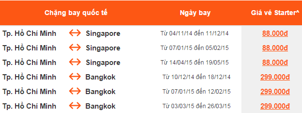 Vé Singapore giá 88k, vé nội địa ngon tháng 11