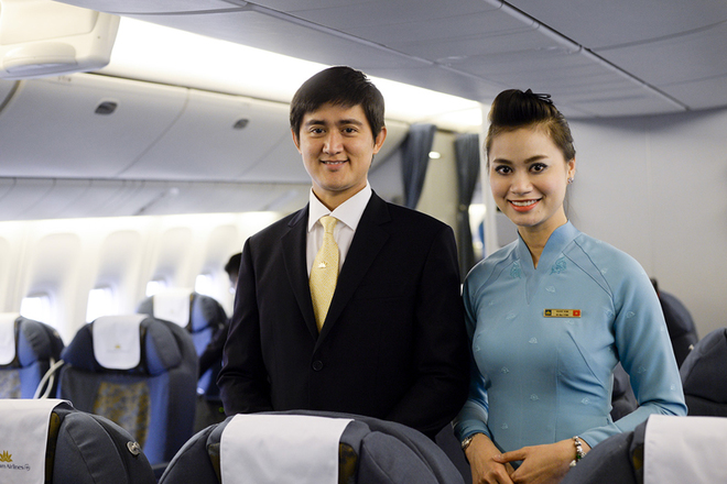 đồng phục tiếp viên Vietnam Airlines