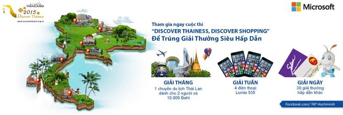 TAT Muasam Tham gia cuộc thi Discover Thainess! Discover Shopping để nhận thưởng mỗi ngày