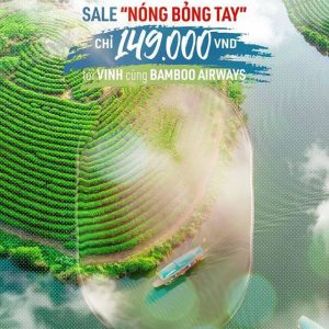 Bamboo Airways tung vé siêu rẻ 149K bay tới Vinh, khám phá Nghệ An 